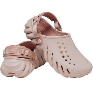 Crocs Unisex Echo Clog Sandal Pink Clay Adult Men's Size 11 / Women's Size 13